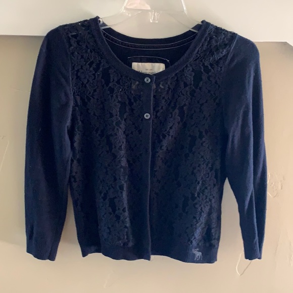 Abercrombie & Fitch Sweaters - Abercrombie & Fitch Lace Cardigan, Size M